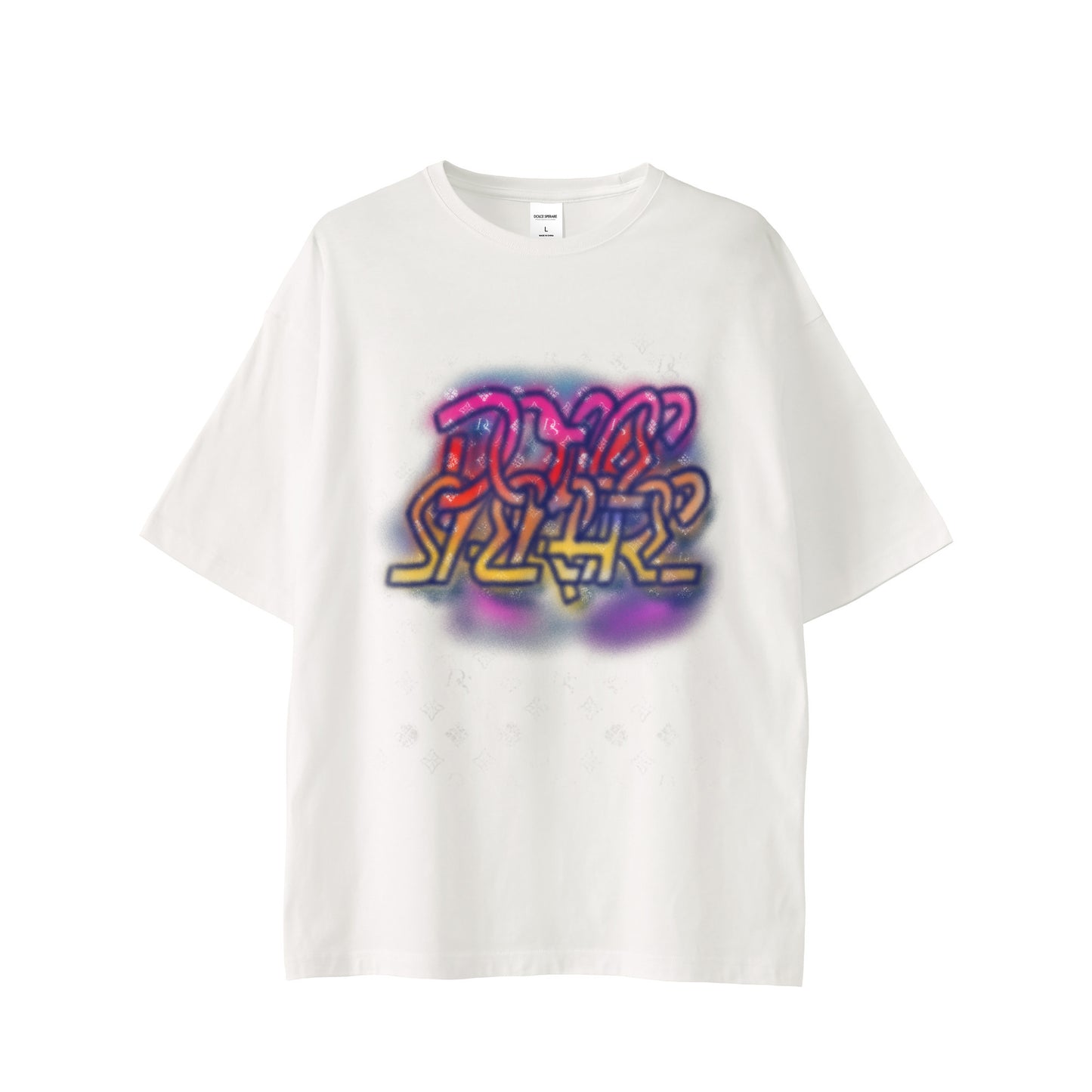 spray graffiti T-shirt 