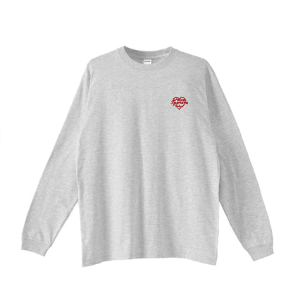 [HEART-FULL] スモールロゴ L/S Tシャツ