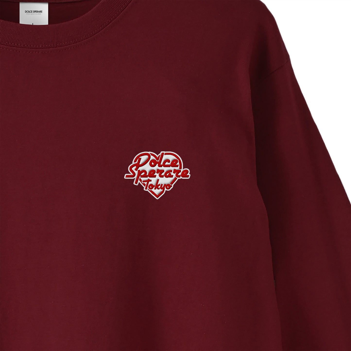 [HEART-FULL] スモールロゴ L/S Tシャツ