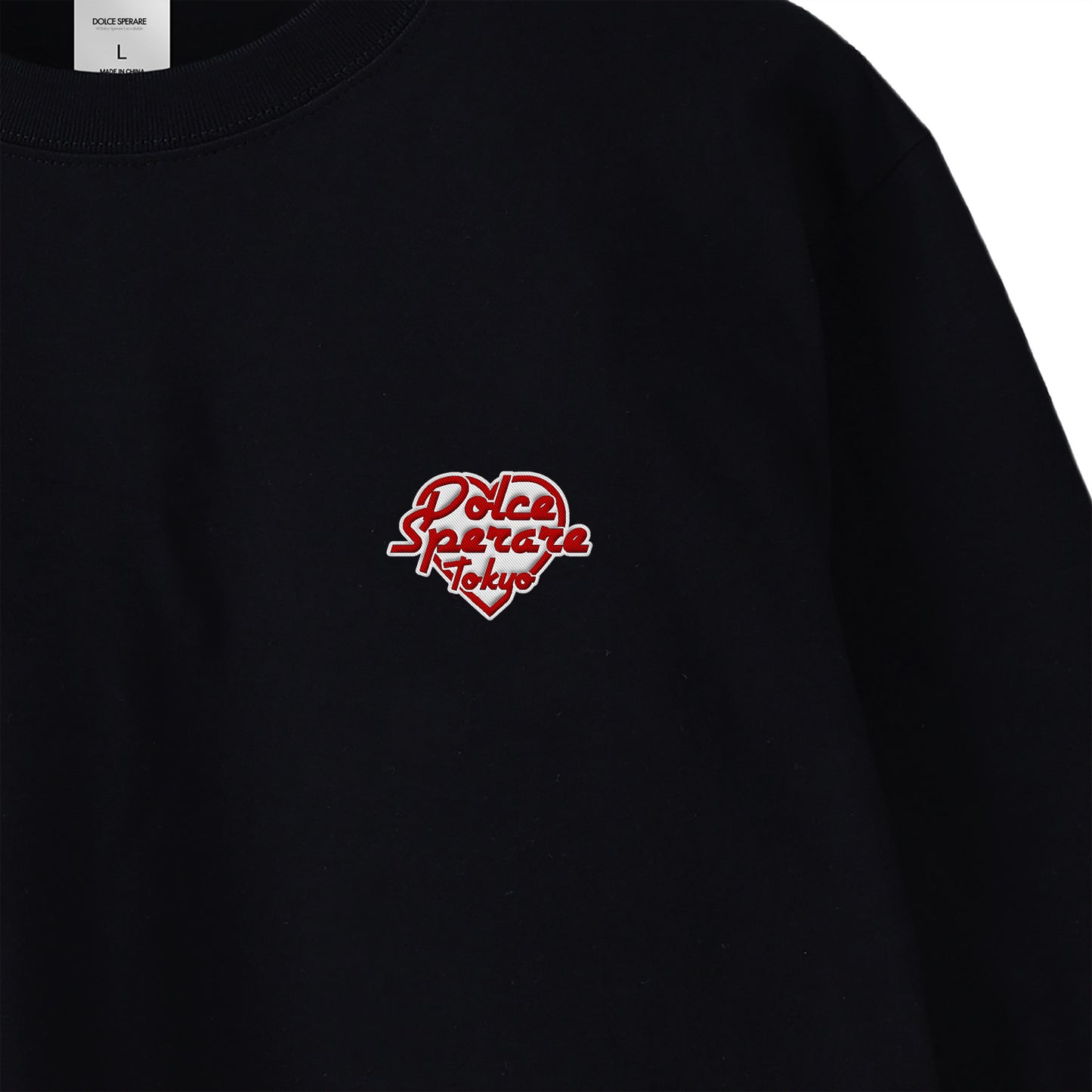 [HEART-FULL] スモールロゴ L/S Tシャツ