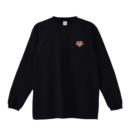 [HEART-FULL] スモールロゴ L/S Tシャツ