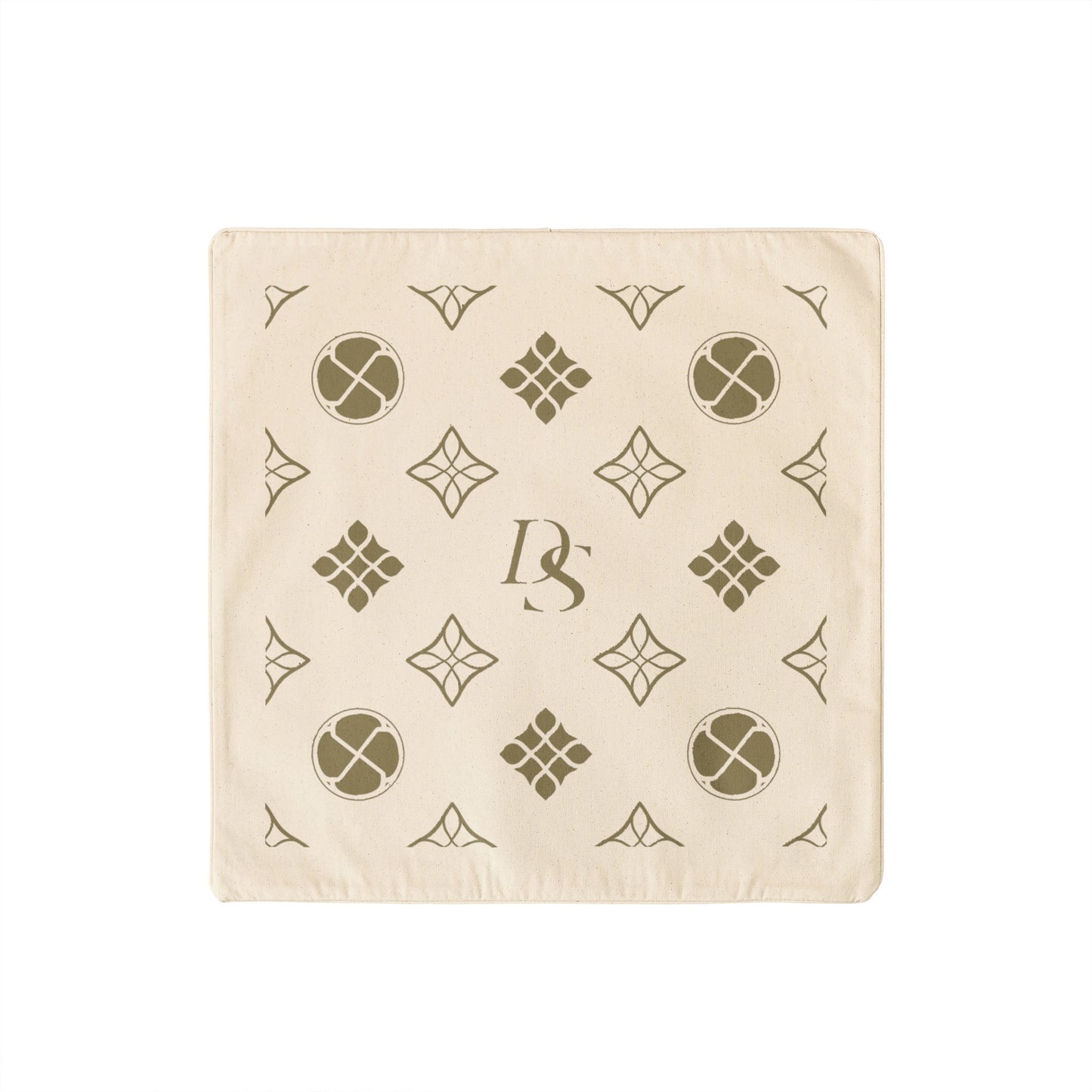 housse de coussin monogramme 