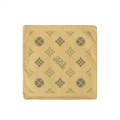 housse de coussin monogramme 