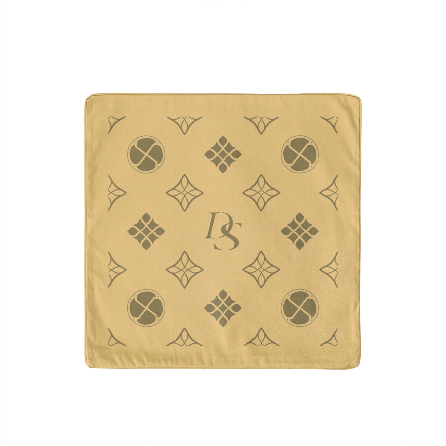 housse de coussin monogramme 